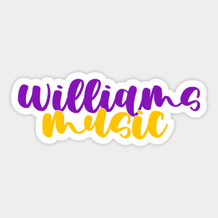 williams college music Sticker